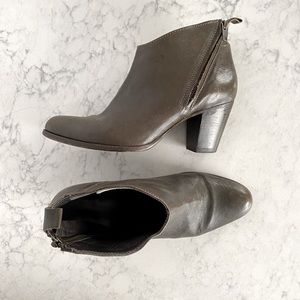 Humanoid Leather Heeled Boots